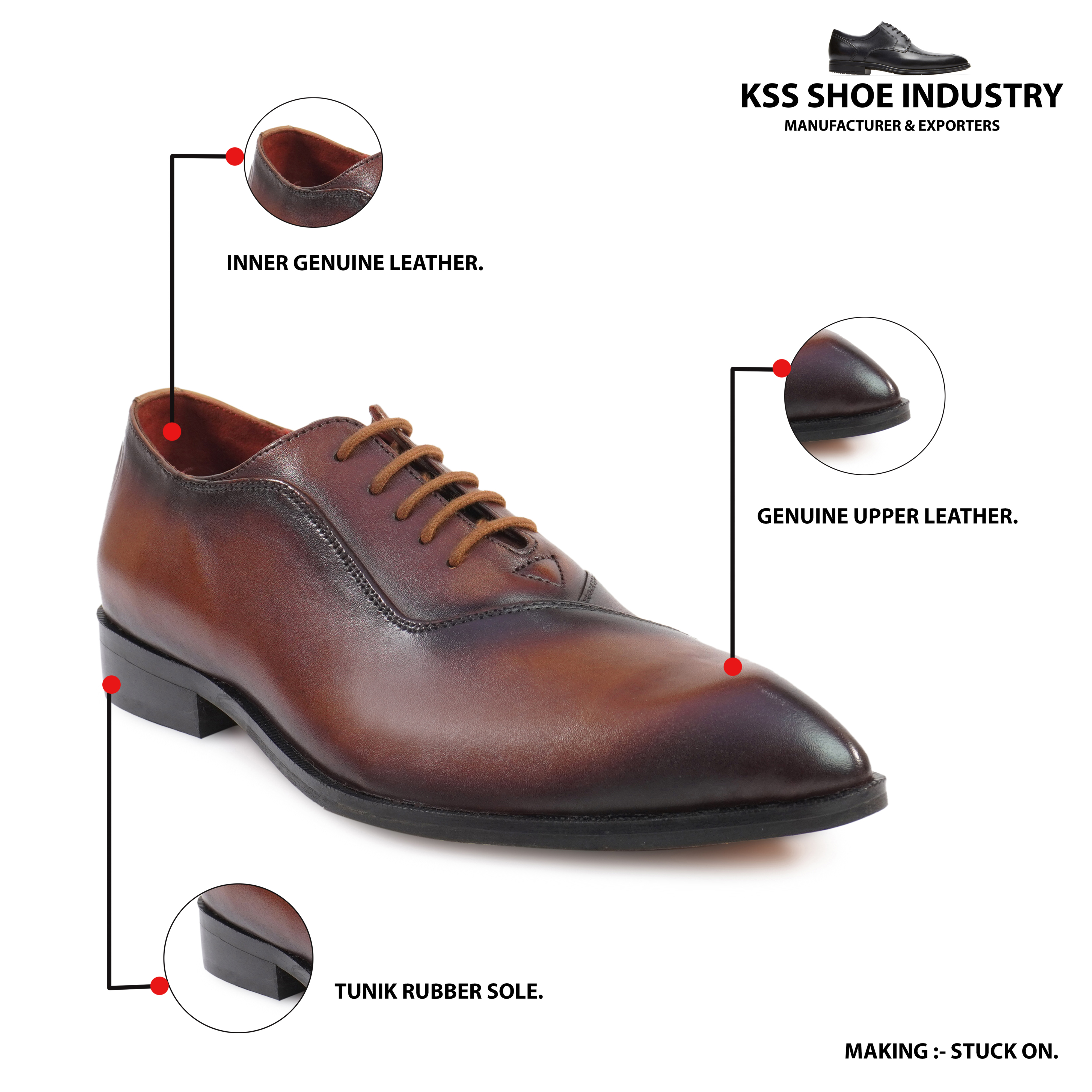 LEATHER SHOES